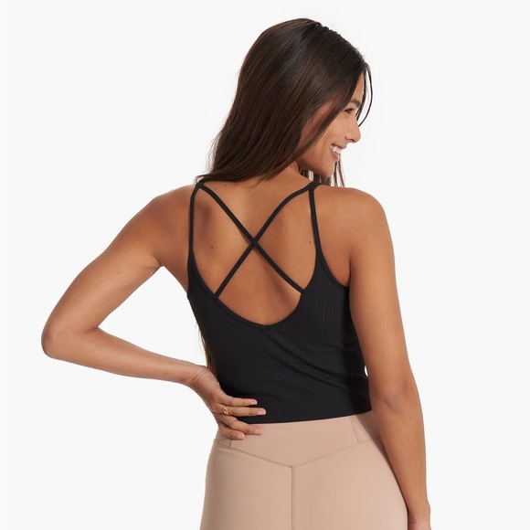 Vuori Rib Crop Tank - Picture 2 of 4